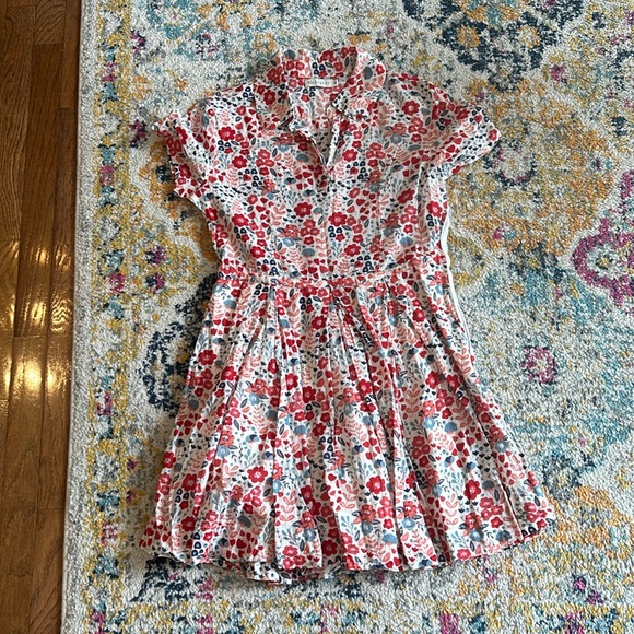 Mahogany Floran Linen Dress - Picture 1 of 3